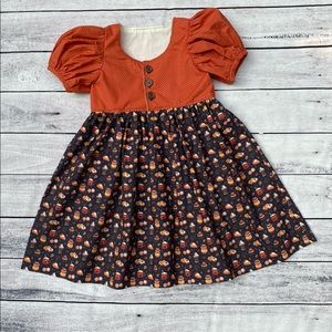 Handmade Pumpkin Spice Dress